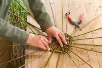 Salix - Making a willow basket