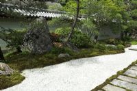 Nanzen-ji Temple Hojo - A karesansui or a dry rock garden - Nanzen-ji, Kyoto, Japan