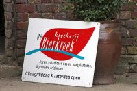 Sign - Rozenkwekerij de Bierkreek, Ijzendijke, Holland