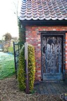 Rustic shed with wooden door - Chapel Street 
