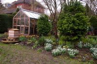 The greenhouse - Pembury House Gardens, Sussex 
