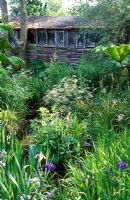 Wooden shed - Natural Water Garden, Nine Spring's House