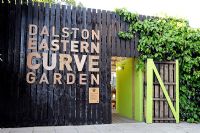 Dalston Eastern Curve Garden, an urban community garden in Hackney London UK