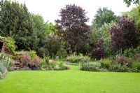 Summer garden - Holbeach Hurn, Lincolnshire, UK, June
