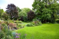 Summer garden - Holbeach Hurn, Lincolnshire, UK, June 
