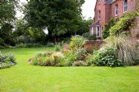 June garden - Holbeach Hurn, Lincolnshire, UK 