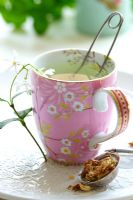 Cup of jasmin tea