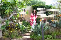 Rachel de Thame  in 'The Bradstone Fusion Garden' - Silver Gilt Medal Winner, RHS Chelsea Flower Show 2011 
 