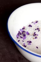 Lavender scented bath salts