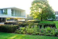 The Sainsbury Laboratory with contemporary garden designed by Schoenaich Landscape Architects - University of Cambridge Botanic Gardens