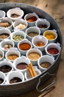 Spices in the kitchen at Ballymaloe Cookery school