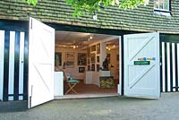 The gallery and studio at Marle Place
