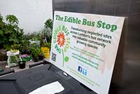 The Edible Bus Stop - First Chelsea Fringe Festival, London 2012