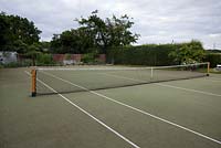 Tennis court - The Flint House