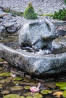 Elephant water fountain