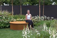 Caroline Comber - Designer - 'I am, because of who we are' Hampton Court Flower Show 2011