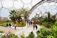 The Eden Project, Cornwall, UK. March