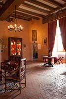 Interior - Chateau du Rivau, Lemere, Loire Valley, France