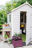 Garden shed converted to Teenage Den