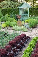 Vegetable and herb gardens