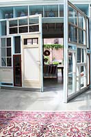 Studio and kitchen entrance with divider design Studio Boot and Piet Hein Eek