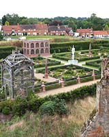 The Elizabethan Garden, Kenilworth Castle, near Coventry, UK