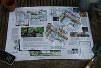Designs and plans for a small town garden