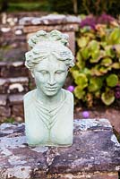 'Aphrodite' by Christine Baxter - Wyndcliffe Court Sculpture Garden, St Arvans, Monmouthshire, UK. May.