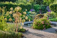 Angelica in the Walled Garden, Highgrove July 2013.