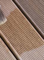 Close up of decking 