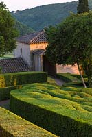 Teh overhanging gardens of Marqueyssac, Perigord, France 