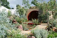 Essence of Australia - RHS Hampton Court Palace Flower Show 2014 - Design: Jim Fogarty - Sponsor: Tourism Victoria, Tourism Northern Territory, Qantas, Trailfinders