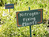 Sign - Nitrogen fixing plants