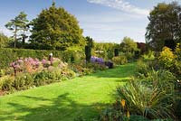 Herbaceous Borders in autumn