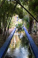 Jardin Majorelle, Yves Saint Laurent garden, irrigation canal