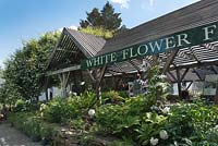 Entrance to White Flower Farm Nursery, Connecticut, USA