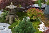 Typical Japanese garden