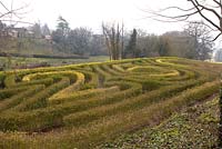 250th anniversary maze at Painswick Rococo Garden