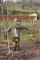 Scarecrow at Painswick Rococo Garden