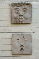 Relief sculpture set into the wall.  Family Fabry - Mathijs. Belgium