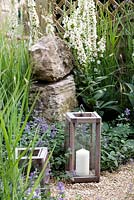 Hampton Court Flower Show 2016. 'The Drought Garden' designed by Steve Dimmock
