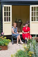 A Summer Retreat designed by Laura Arison and Amanda Waring. RHS Hampton Court Flower Show 2016