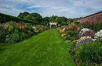 The Herbaceous border, Arley Hall Gardens, Cheshire