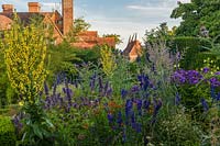 The Orchard Garden in summer at Great Dixter
