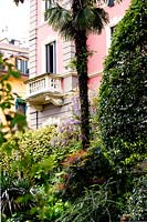 Villa Singer Garden. Milan. Italy