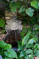 Wall mounted water fountain - Crowmarsh House, Kent