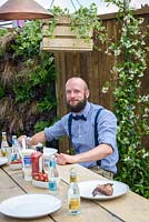 BBC Gardener's World Live, Birmingham 2017 -  Living Gardens 'Its Not Just About The Beardâ€¦' Garden - Designer : Peter Cowell and Monty Richardson 