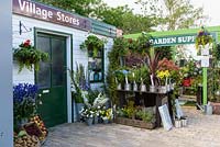 Village shop - BBC Gardener's World Live, Birmingham 2017 - The MS Society 'A Journey to Hope' Garden - Designer Derby College, Mike Baldwin - Gold
