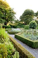 Formal Herb Garden and Pottager at Ballymaloe Cookery School, Ireland