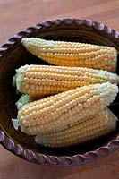 Sweet Corn - Zea mays 'Wagtail' - uncooked